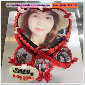 Bánh Sinh Nhật In Hình Ảnh - H252